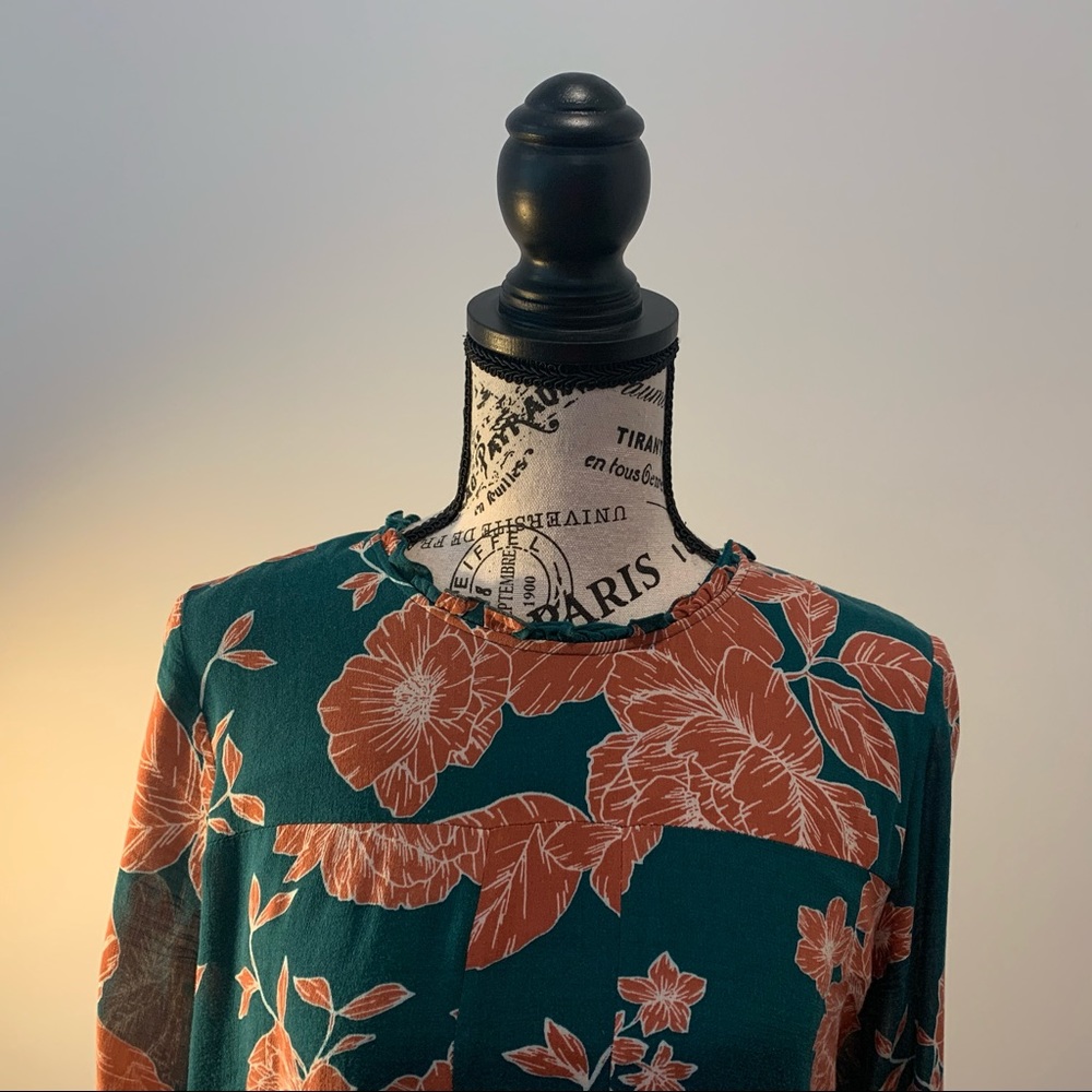 Anthropologie Maeve Esther Tiered Tunic - M